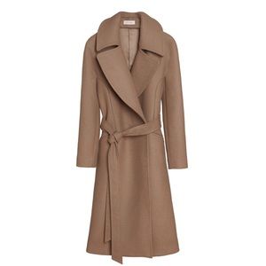 Cuyana wool coat, camel color sz Medium